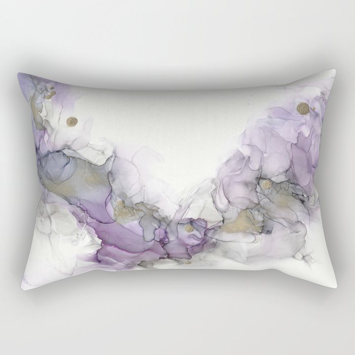 Study in Purple Rectangular Pillow