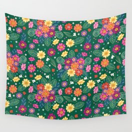 Primulas Wall Tapestry
