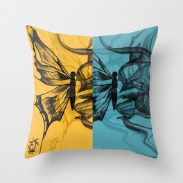 Two Faced Throw Pillow