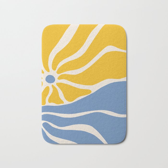 Sun and Sea Bath Mat