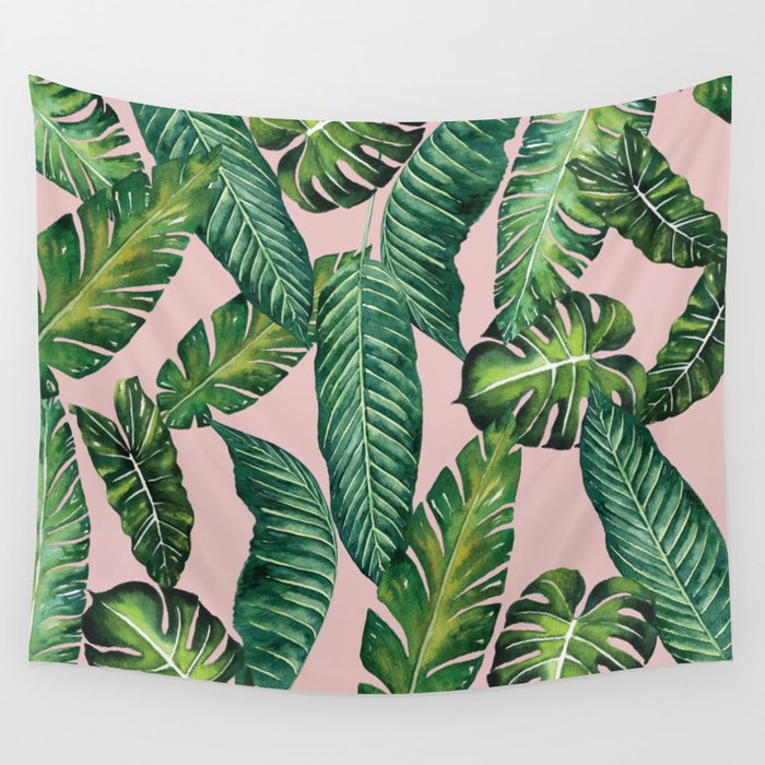 palm leaf tapestry