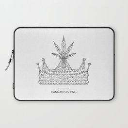 Cannabis is King Laptop Sleeve