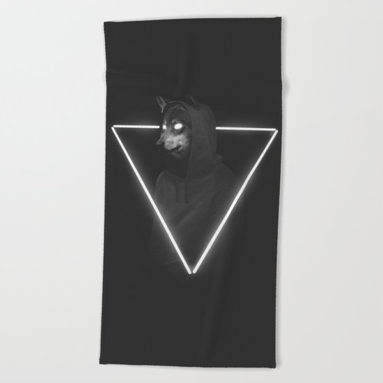 It's me inside me Beach Towel