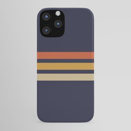 Vintage Retro Stripes iPhone Case