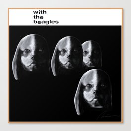 With the Beagles (Remastered) Canvas Print