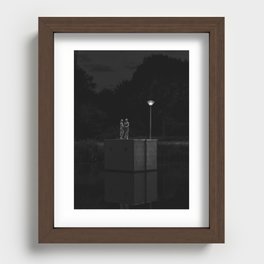 Harvest Moon Recessed Framed Print