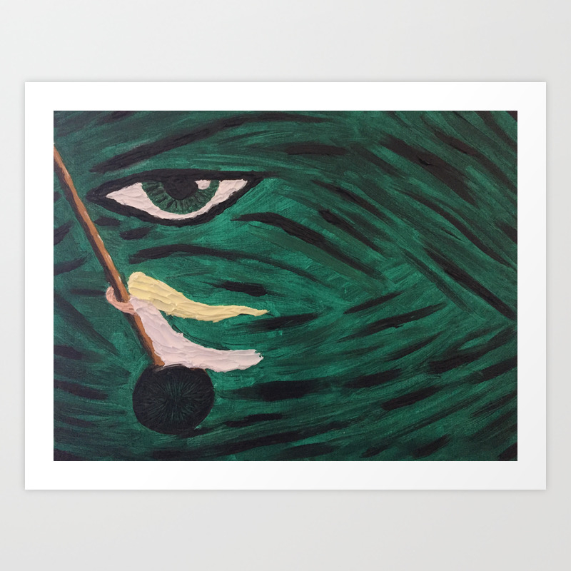 Painted Envy Art 7 Deadly Sins And 7 Contrary Virtues Art Print