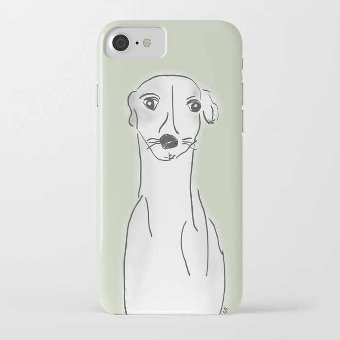 Daisy, the Greyhound iPhone Case