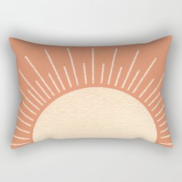 Sunrise pink Rectangular Pillow