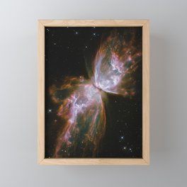 NGC 6302 Hubble Framed Mini Art Print
