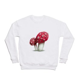 Mushroom Amanita Crewneck Sweatshirt