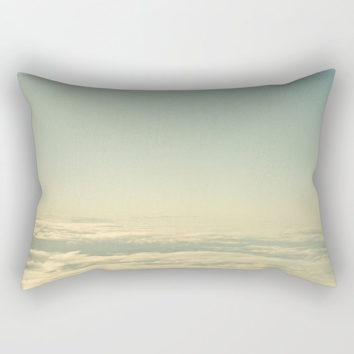 Above the Clouds Rectangular Pillow