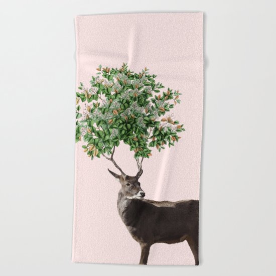 One With Nature V2 #society6 #decor #buyart Beach Towel
