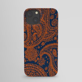 Auburn Paisley iPhone Case