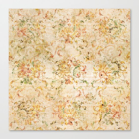 Vintage Sunflower #2 Canvas Print