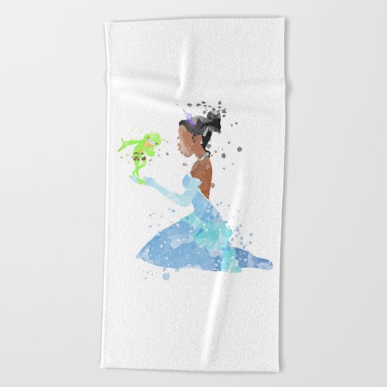 The Princess and the Frog Beach Towel