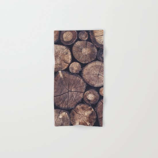 The Wood Holds Many Spirits // You Can Ask Them Now Edit Hand & Bath Towel