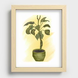 Plant Recessed Framed Print
