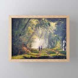 The Last Walk Framed Mini Art Print