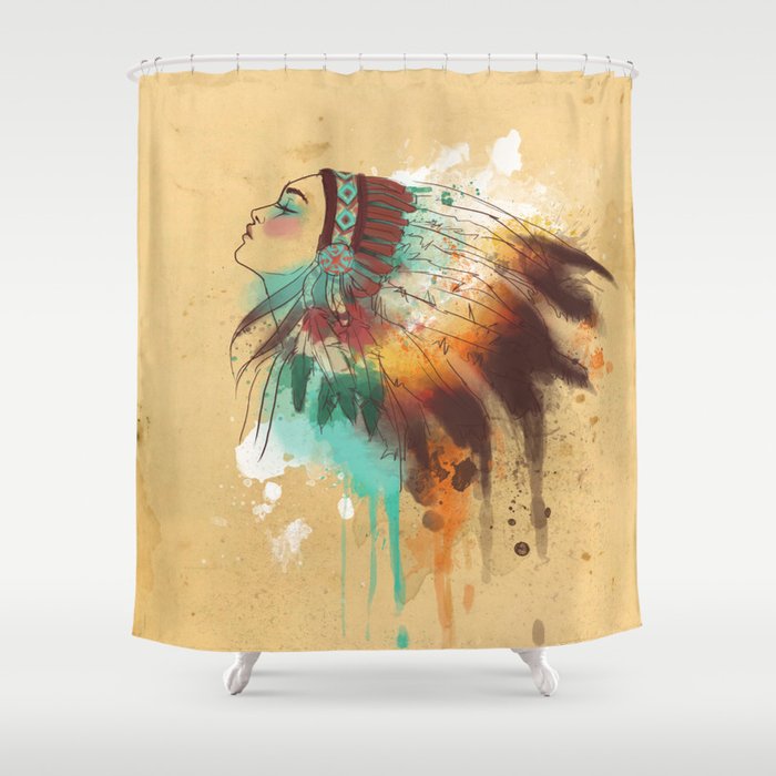 american girl shower curtain