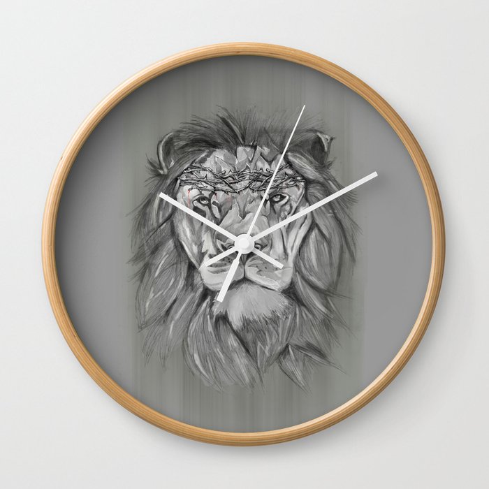 The Lion  Wall Clock