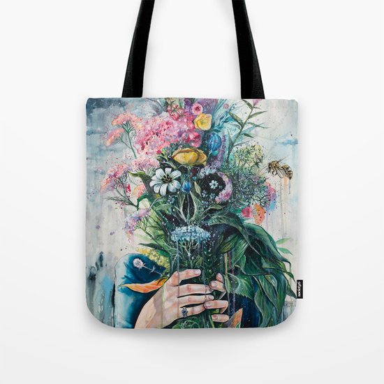 The Last Flowers Tote Bag