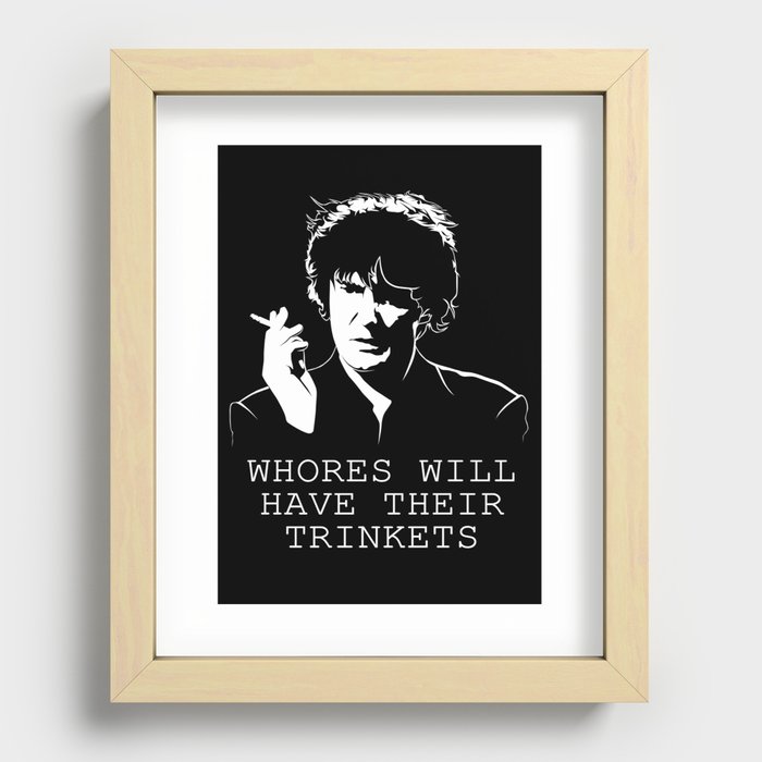 Bernard's Famous Quote Recessed Framed Print