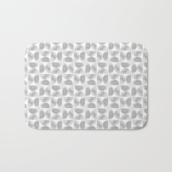 Moon Pattern #2 Bath Mat