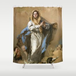 The Immaculate Conception by Giovanni Battista Tiepolo (c 1768) Shower Curtain