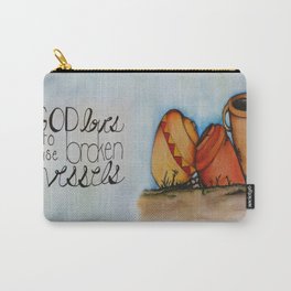 Broken Vessels Carry-All Pouch