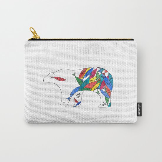 The Mayan Polar Carry-All Pouch