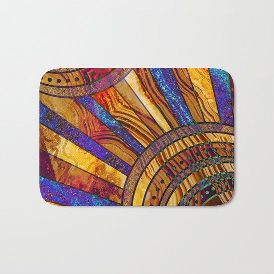 sun kissed Bath Mat