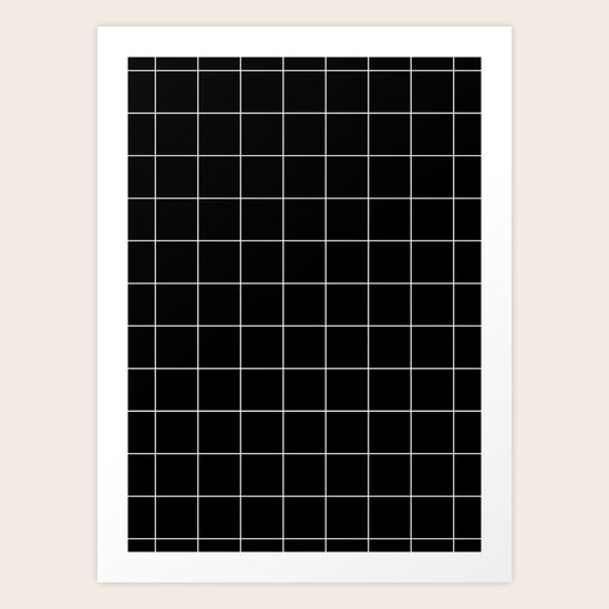 Black Squares Art Print