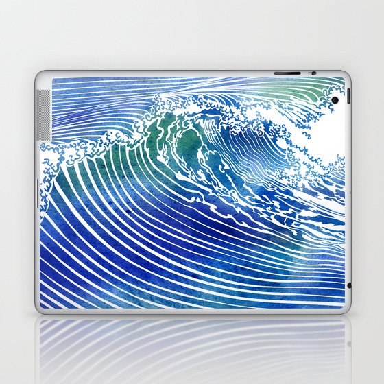 Atlantic Waves Laptop & iPad Skin