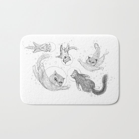 Cat Bath Mat