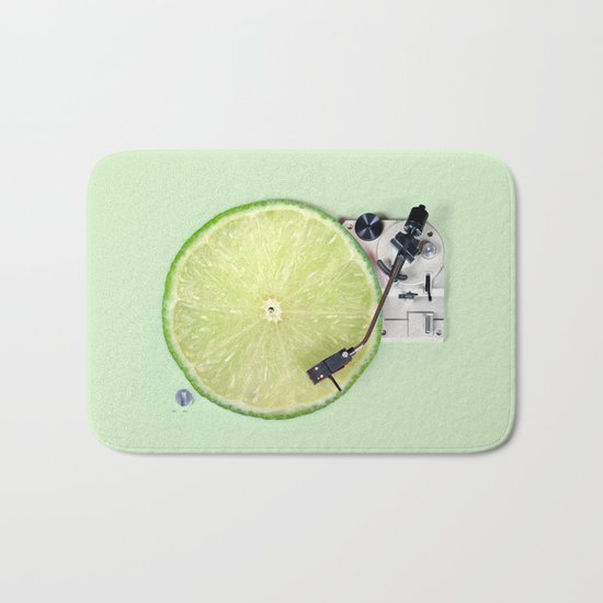 LIME DJ Bath Mat