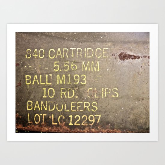 BANDOLEERS Art Print