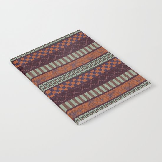 Busy Ribbon Stripes 2 Notebook