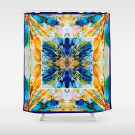 Ink Universe_Sea of the Sun Shower Curtain