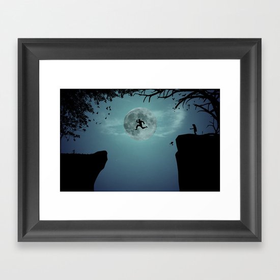 Escape Framed Art Print