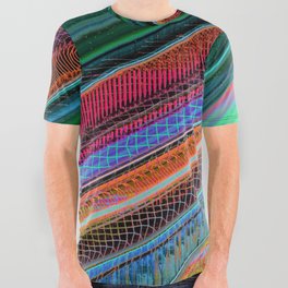 Color Wave ~004~ All Over Graphic Tee