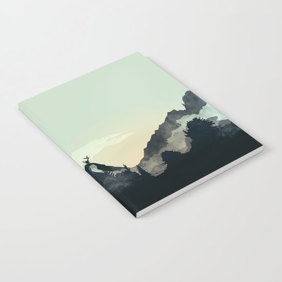 Misty Mountain Notebook