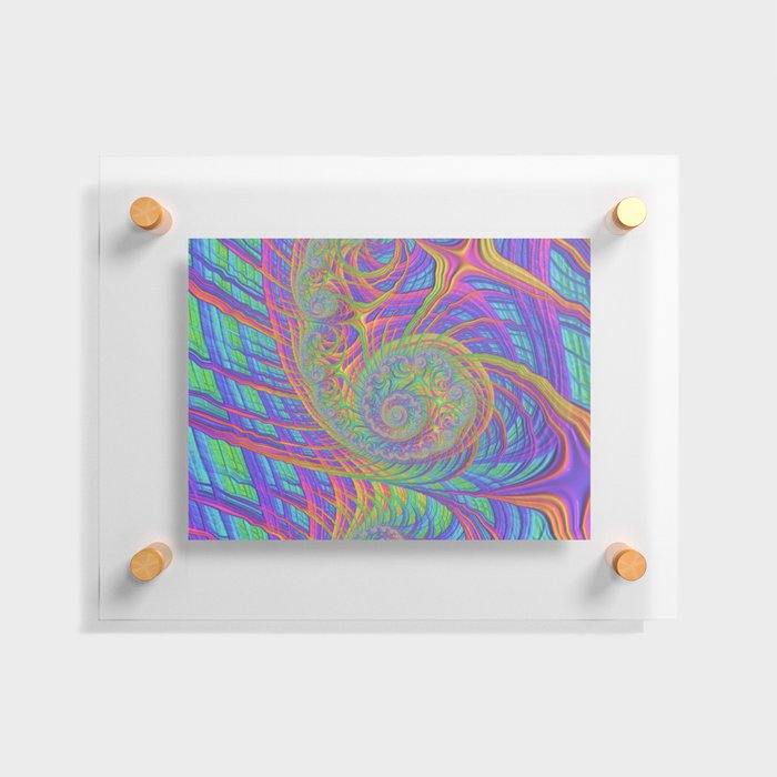 Fibonacci’s Fractal Floating Acrylic Print
