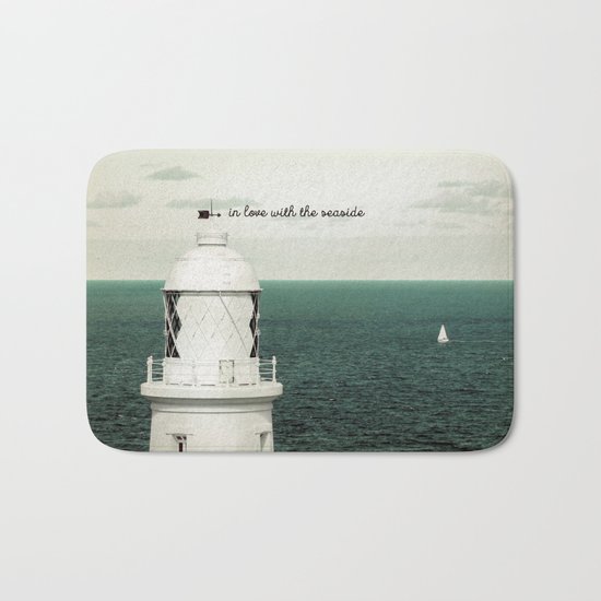 Seaside Lighthouse Bath Mat