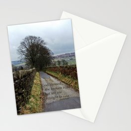Bless the Broken Road Stationery Cards