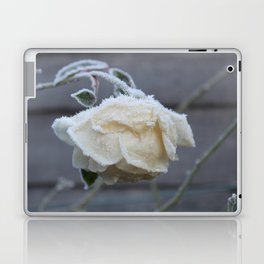 Frosted Rose Ice Flower W Laptop & iPad Skin