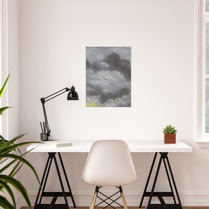 St Petersburg S Sky Abstract Grunge Background Poster By Jeshta