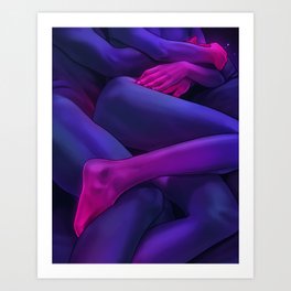 Intimate Connection 15 Art Print