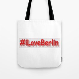 "#iLoveBerlin" Cute Design. Buy Now Tote Bag