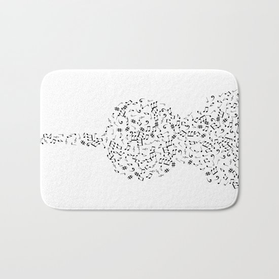 Violin violon Bath Mat
